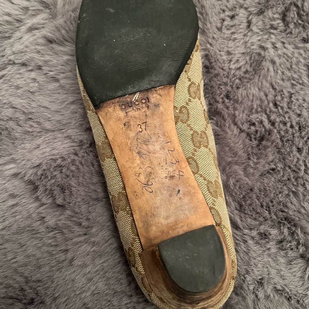 Gucci GG brown heels - Picture 3 of 4